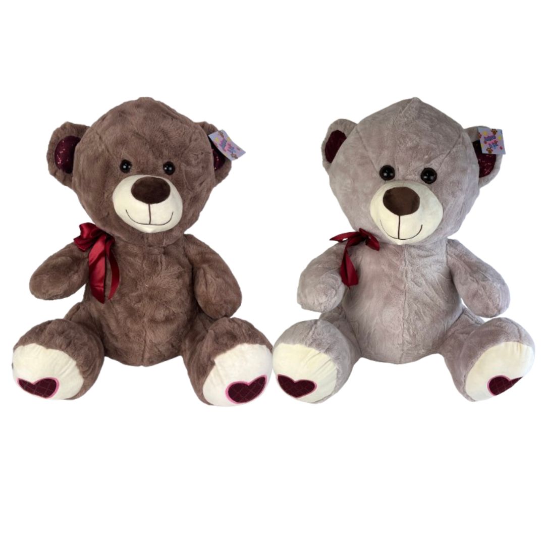 (Mis 9) TED ORSO Peluche 80 cm -2ass…x2